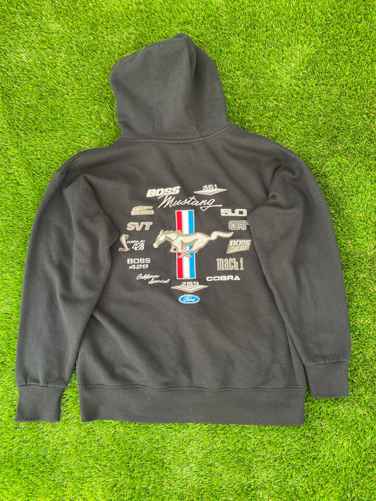 Ford Mustang Zip Up Hoodie (M)